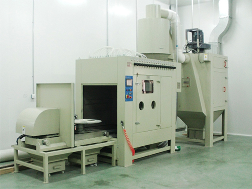 石英坩堝自動噴砂機(jī)